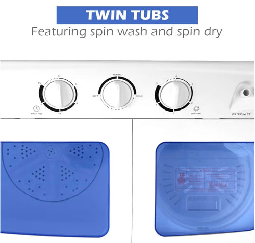 The Lumera Twin Tub 26 — Portable Washing Machine